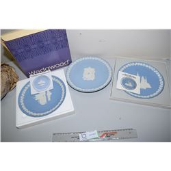 Wedgewood 1970, 1997, and 1980 Christmas Plates