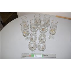 Gulf Oil 1988 Olympic Glasses