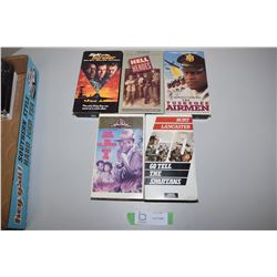 5 VHS War Tapes