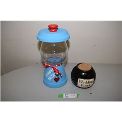 Candy Holder/Wedding Fund Ceramic