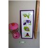 Image 1 : Lady Bug Picture and Candy Holder