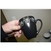 Image 2 : 8 Black Pattern Coffee Mugs