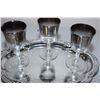 Image 2 : Tray and 6 Liquor Glasses