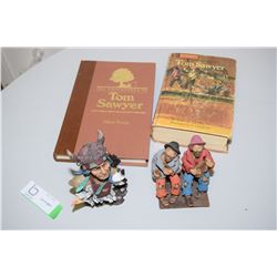 Tom Sawyer Books and Figurines