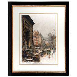Luigi Kasimir, Austria (1881-1962) Etching