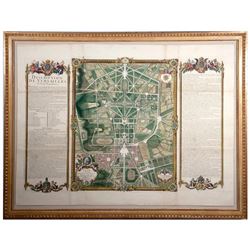 Pierre le Pautre (1659-1744) A Grand View of the Gardens of Versailles