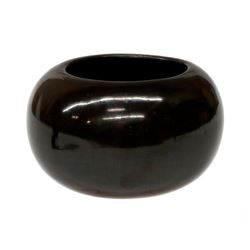 Santa Clara dark brown polished Bowl