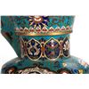 Image 10 : A Pair of 19th Century Cloisonne Enamel and Gilt Bronze Monk's Cap Ewer and Covers