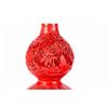 Image 8 : Two Late 19th Century pieces of Chinese cinnabar.
