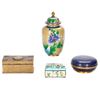 Image 1 : Chinese Cloisonne Covered Jar and Box