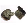 Image 2 : Two Asian Jade Plaques. 19th Century