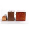 Image 8 : Three Inlaid Jewelry/Table Boxes