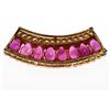 Image 2 : Burmese ruby, diamond and 14k gold slide pendant