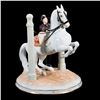 Image 1 : Vienna Porcelain Lipizzaner Figure of Horse and Trainer