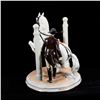 Image 3 : Vienna Porcelain Lipizzaner Figure of Horse and Trainer