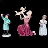 Image 1 : Royal Copenhagen, Royal Worcester and Dresden Porcelain Figures