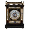 Image 1 : French Enamel and Gilt Bronze Mantle Clock