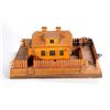 Image 2 : Tramp Art/Salesman's Sample Model of a Farmhouse
