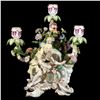 Image 1 : Meissen Porcelain Candelabra