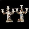 Image 1 : German Porcelain Figural Candelabra