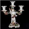 Image 2 : German Porcelain Figural Candelabra
