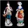 Image 1 : German Porcelain Figures in 18th Century Costume