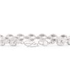 Image 2 : Plated Rhodium Diamond Bracelet