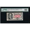 Image 1 : 50 Cent Fifth Issue Fractional Note PMG 66EPQ