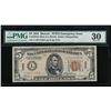 Image 1 : 1934 $5 Hawaii Federal Reserve Note PMG 30