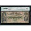 Image 1 : 1861 $5 Cincinnati Demand Note PMG 8