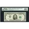 Image 1 : 1969C $5 Richmond Federal Reserve STAR Note PMG 65EPQ