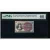 Image 1 : 10 Cent Fourth Issue Fractional Note PMG 66EPQ