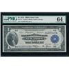 Image 1 : 1918 $1 New York Federal Reserve Bank Note PMG 64