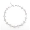 Image 1 : Plated Rhodium Diamond Bracelet