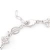 Image 2 : Plated Rhodium Diamond Bracelet