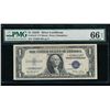 Image 1 : 1935E $1 Silver Certificate STAR Note PMG 66EPQ