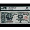 Image 1 : 1890 $1 Treasury Note PMG 55