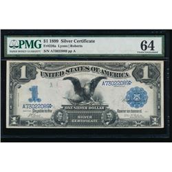 1899 $1 Black Eagle Silver Certificate PMG 64