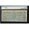 Image 2 : 1864 $100 Confederate States of America Note PMG 58