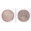 Image 2 : Lot of (2) 1898 $1 Morgan Silver Dollar Coins