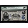 Image 1 : 1902 $5 Chester National Bank Note PMG 30