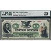 Image 1 : 1862 $10 Legal Tender Note PMG 25