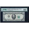 Image 1 : 1963A $20 Fancy Serial Chicago Federal Reserve Note PMG 64EPQ