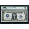 Image 1 : 1923 $1 Silver Certificate PMG 63EPQ