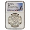Image 1 : 1884 $1 Morgan Silver Dollar Coin NGC MS62