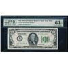 Image 1 : 1928A $100 New York Federal Reserve Note PMG 64EPQ