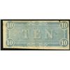 Image 2 : 1864 $10 T68 Confederate States of America Note