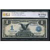 Image 1 : 1899 $1 Black Eagle Silver Certificate PCGS 30PPQ