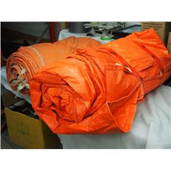 2 X THE MONEY Construction Tarps