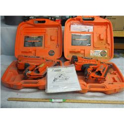 2 X THE MONEY Paslode Cordless Framing Nailer's w/ cases No Batteries